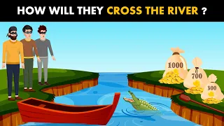 3 Thieves wanted to cross a river | Hard Puzzle | River Crossing Puzzle | Hard Riddle