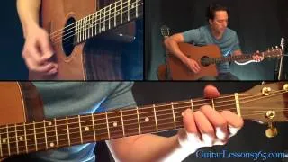 Simple Man Guitar Lesson Acoustic - Shinedown - Lynyrd Skynyrd