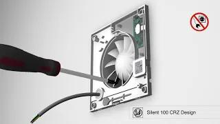 Установка Silent 100 CRZ Design вентилятор с таймером