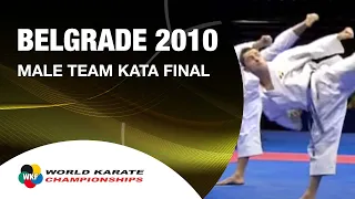 Karate Male Team Kata Final - Japan vs. Italy - WKF World Championships Belgrade 2010 (2/2)