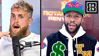 "NO WAY!!" Floyd Mayweather REACTS On Jake Paul COMMENTING BAD On Mike Tyson's Late Daughter