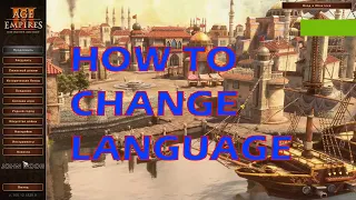 Age Of Empires 3 Definitive Edition : How To Change Language