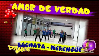 AMOR DE VERDAD || Playacoco x Mendez || Bachata &  Merengue - Coreo Tonino Galifi -  Dance 2021