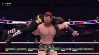 8man 4v4 tag match raw Vs smackdown (WWE2k22) (SURVIVOR SERIES)