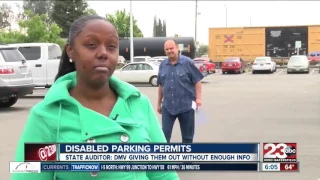 Disabled parking permits given to drivers who don't need it