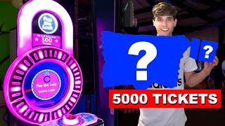 LET'S WIN 5,000 TICKETS FOR MYSTERY ARCADE PRIZES!!