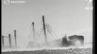 Raising of a German Warship from the Scapa Flow (1935)