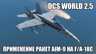 DCS World 2.5 | F/A-18C | Применение ракет AIM-9