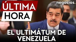 ÚLTIMA HORA | Tensión máxima en Venezuela: da un ultimátum a Exxon por el conflicto con Guyana