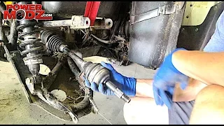 ATV UTV easy axle removal the proper way - DO IT RIGHT!