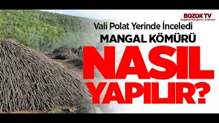 Mangal Kömürü Nasıl Yapılır #mangal #mangalkömürü