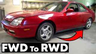 The RWD V8 Honda Prelude Is Ready.