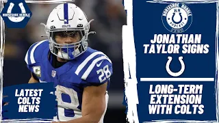 Jonathan Taylor Signs Extension With Indianapolis Colts - Live Reaction | Horseshoe Huddle Podcast