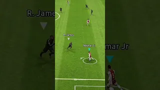 Neymar revenge on defender😈 || pes #efootball #efootball23 #pes #pes2021 #shorts