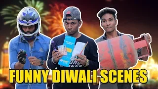 Funny Diwali Scenes | Hyderabadi Comedy | Warangal Diaries