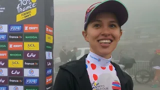 Niewiadoma 2nd on Col du Tourmalet: "Annemiek & Demi didn't work together, so I used that situation"