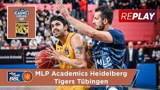 Basketball: MLP Academics Heidelberg – Tigers Tübingen | Basketball-Bundesliga