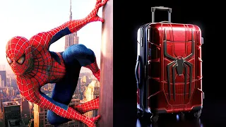 Marvel & DC Super Heroes Characters As Luggage