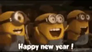 Happy new year 2020 by minions