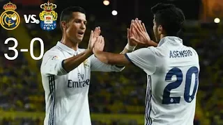 Real Madrid vs Las Palmas 3-0 All Goals and Highlights - 5 November 2017 - 05/11/17