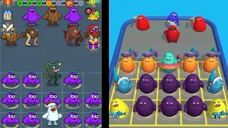 Grimace Fish Merge vs Grimace Run Merge Master  🌟 Gameplay Walkthrough