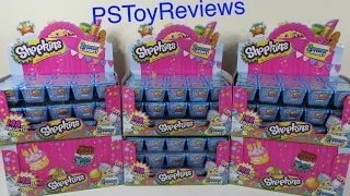 Huge Shopkins Palooza Blind Basket Case Opening Unboxing Round 1 of 6