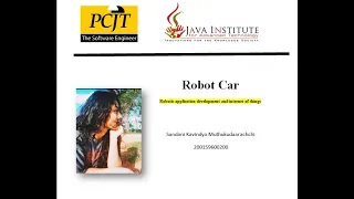 OBSTACLE AVOIDING ROBOT CAR / Arduino / Java Institute