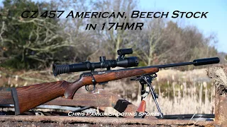CZ 457 American Beech Stock 17 HMR, UNBOXING and first impressions of this stunning rimfire