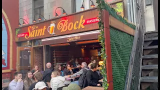 [4K] Montréal May 2024 Montréal Walking Tour|Montréal Restaurants and Bars|Montréal Duluth Ave #food