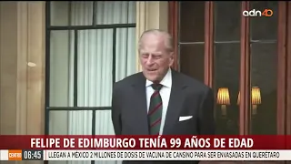 Muere el príncipe Felipe, duque de Edimburgo y esposo de la reina Isabel II, a los 99 años