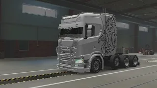 local_mods Alpha Edition Scania S NG - Interior 2 mit Monitor