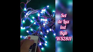 Smart Led pixel Pack Letreros,  Decoracion Navidad / HablabaCl