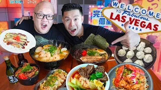 The ULTIMATE ASIAN FOOD Tour Of Las Vegas Chinatown!