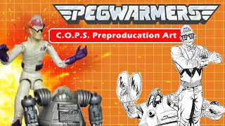 C.O.P.S. n Crooks Preproduction Art  - Pegwarmers