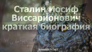 Сталин Иосиф Виссарионович краткая биография