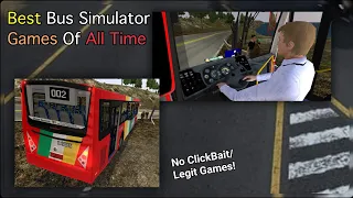 Best Android/iOS Bus Simulator Games of All Time