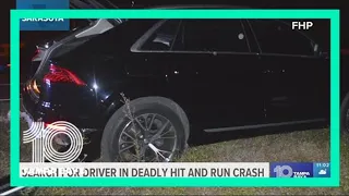 Troopers continue search for driver involved in deadly Sarasota hit-and-run