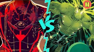 Trion Juggernaut vs Cosmic Immortal Hulk/ Battle analysis/ Explained in hindi/ Marvel/
