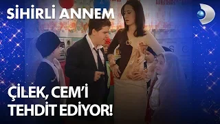 Çilek, Cem'i Tehdit Ediyor - Sihirli Annem 96. Bölüm