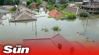 State emergency declared in Ukraine as dam destruction causes huge floodwaters