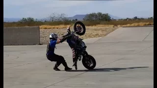 How I learned standup circle wheelies