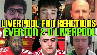 LIVERPOOL FANS REACTION TO EVERTON 2-0 LIVERPOOL | FANS CHANNEL