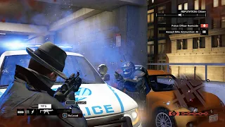 Watch Dogs Police Shootout + Intense 5 Star Wanted Level Escape