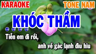 Khóc Thầm Karaoke Tone Nam ( Am ) Nhạc Sống Rumba | Thanh Hải Organ