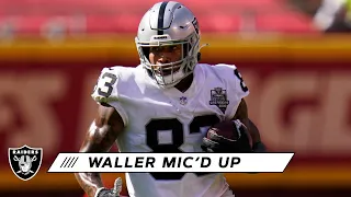 Darren Waller Mic'd Up vs. Chiefs: 'We Playing Football All Day Now!' | Las Vegas Raiders