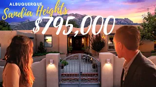 Touring a Luxury Southwest Adobe Charm in Sandia Heights in Albuquerque, NM!
