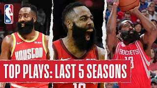 James Harden's TOP PLAYS | Last 5 Seasons