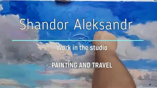 Shandor Alexander - Work in the studio