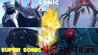 Sonic Frontiers: Super Sonic VS. The Titans (Extreme Mode)
