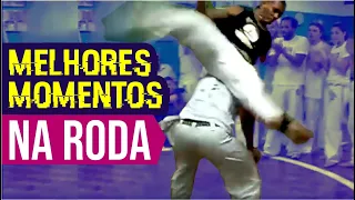 😱 MELHORES MOMENTOS NA RODA DE CAPOEIRA [Jogo de capoeira - movimentos - Acrobacias]